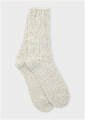 Winter socks Egret Melange Moshi Moshi 